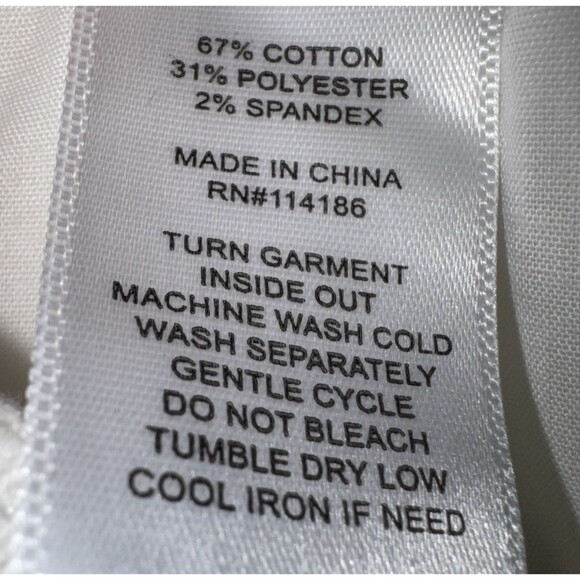 Frye High Rise Cropped Pants Size 16 16/34 Ivory White Denim Jeans Ankle New - Picture 7 of 13